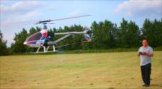 Spencer flying heli