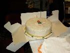 Christmas Cake at last meeting of year