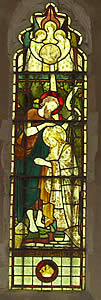 Chancel North Wall Window Doddington Church