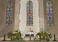 Chancel East Wall 3 lower windows