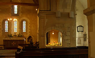 Double Squint in Doddington church