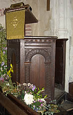 The Pulpit Doddington church