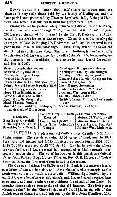 1847 Bagshaw Directory Article