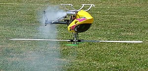Helicopter inverted